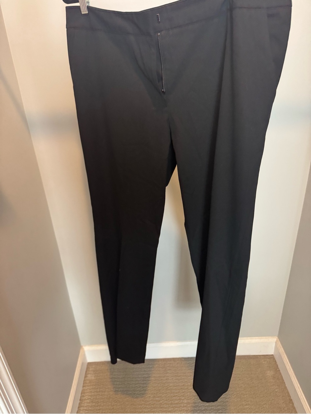 Halogen Black women's Dress Pants - Straight